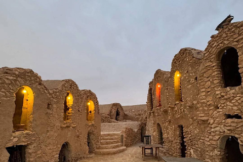 From Djerba: Desert Camp & Amazigh Villages Tour with Dinner