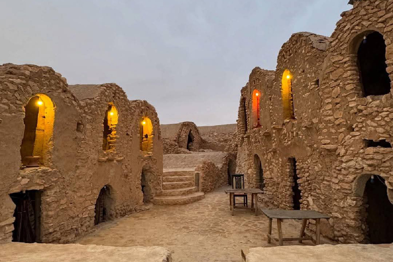 From Djerba: Desert Camp & Amazigh Villages Tour with Dinner