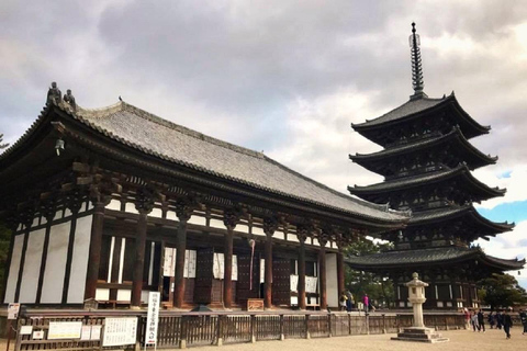 Kyoto : Nara, Todaiji, sanctuaire Kasuga Taisha Journée complète privéeVisite privée avec lieu de rendez-vous à Kyoto