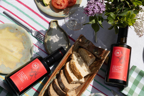Extra-virgin olive oil and wine tasting at Cortijo Andaluz, Ronda Extra virgin olive oil and wine tasting at Cortijo Andaluz, Ronda