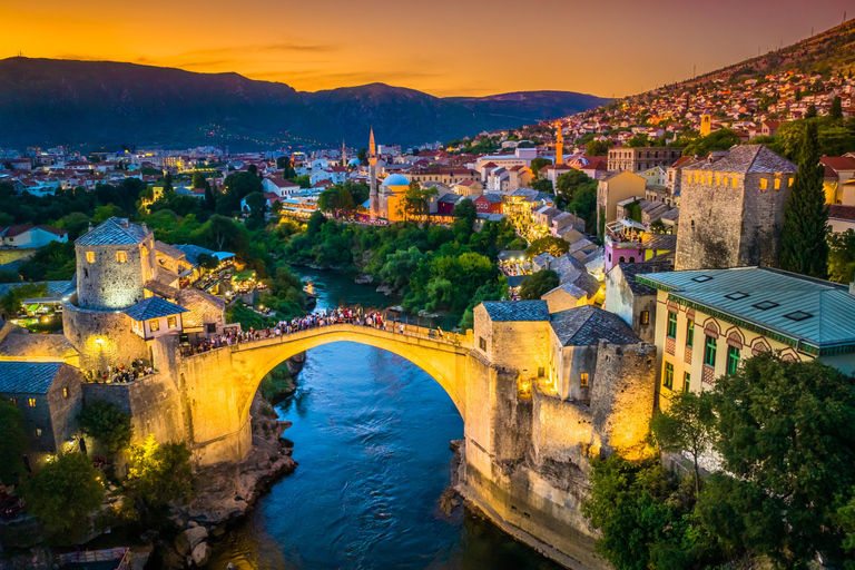 Mostar from Dubrovnik: Private Tour with Overnight Stay