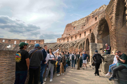 Rome: Colosseum, Roman Forum & Palatine Hill Tour Guided Tour in French
