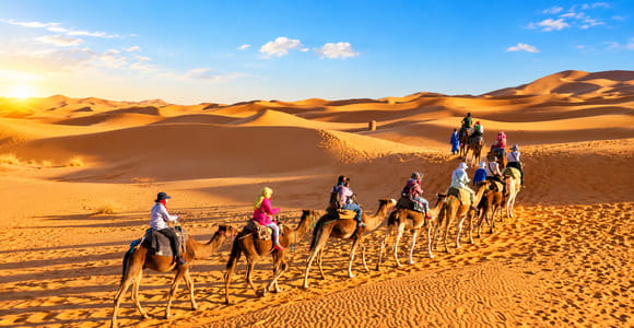 From Fes: 3-Day Merzouga Desert Tour to Marrakech