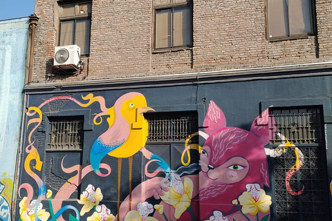 Santiago : Yungay, mémoire, art et visite à pied du quartier