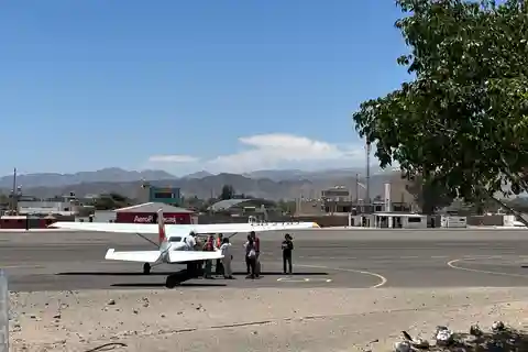 Depuis Nazca : survol des lignes de Nazca