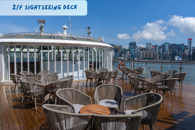 Hong Kong: Victoria Harbour Water Taxi Sightseeing Cruise 45Mins Sightseeing Trip with Modern Cruise