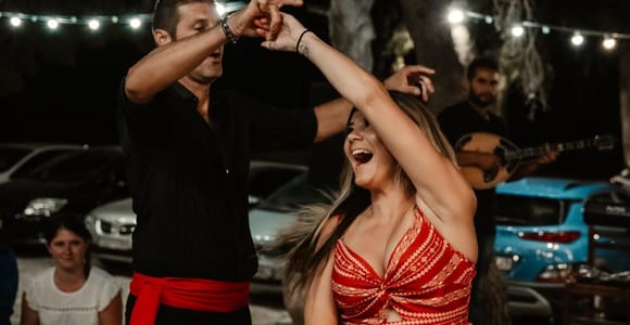 Zakynthos Greek Night-Sunset, Dinner & Dance Under the Stars