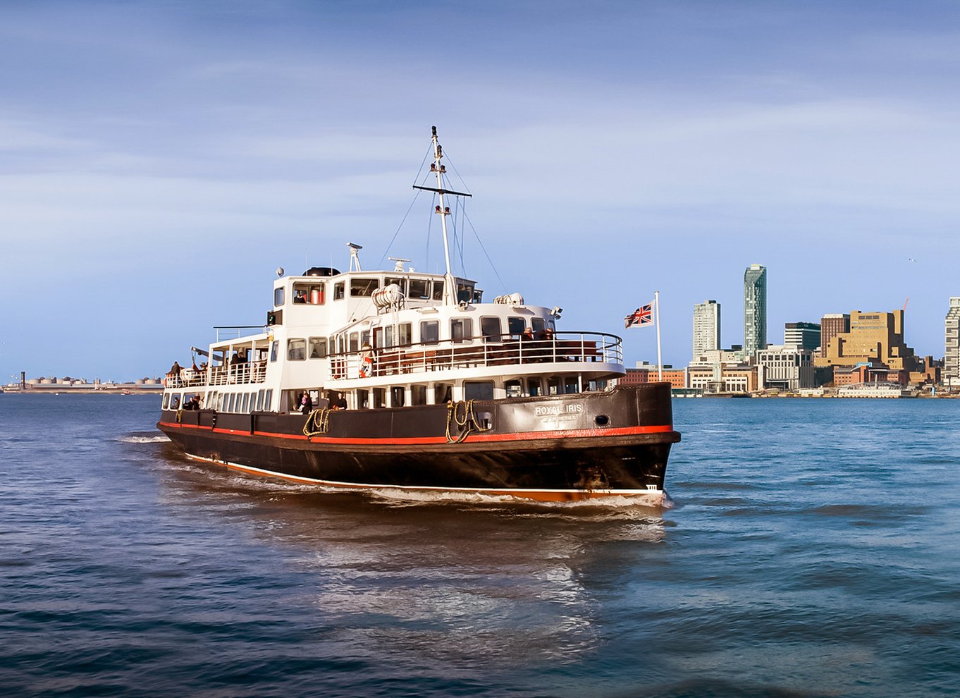 Liverpool: Sightseeing River Cruise på Mersey River