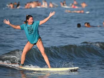 Sayulita : Leçon de surf privée avec une monitrice