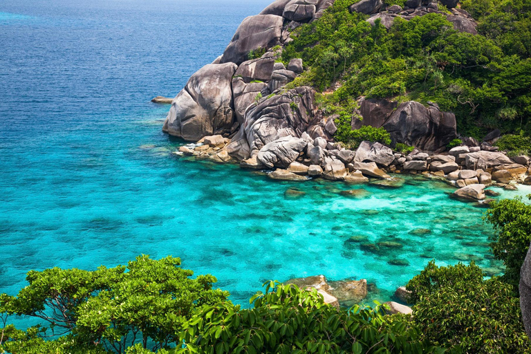 From Khao Lak: Similan Islands Snorkeling Trip with Lunch