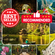 Hanoi: Ninh Binh Hoa Lu/Bai Dinh, Trang An/Tam Coc, Mua Cave