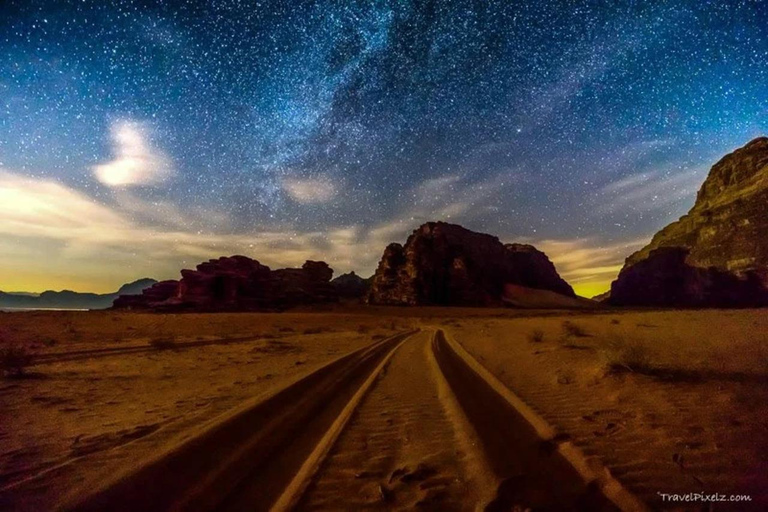 瓦迪拉姆沙漠探险之旅：超越地平线2-Hour 4x4 Safari