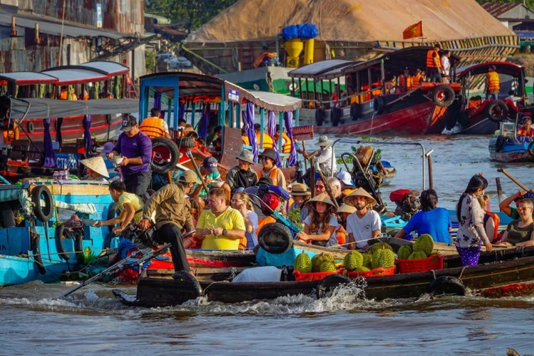 Circuit dans le delta du Mékong - Marché flottant de Cai Rang 2 jours 1 nuit