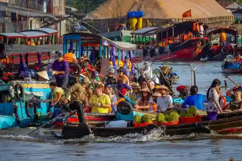 From HCM : Mekong Delta Tour - Cai Rang Floating Market 2D1N
