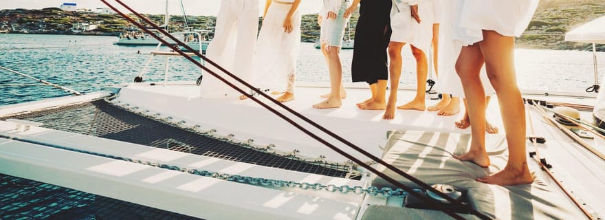 Rethymno : Croisière privée au coucher du soleil avec vin et collations