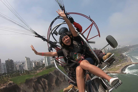 From Lima: Paragliding Costa Verde