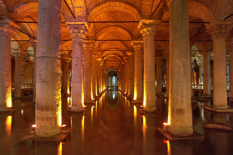 Istanbul: Basilica Cistern Night Shift Entry and Audio Guide