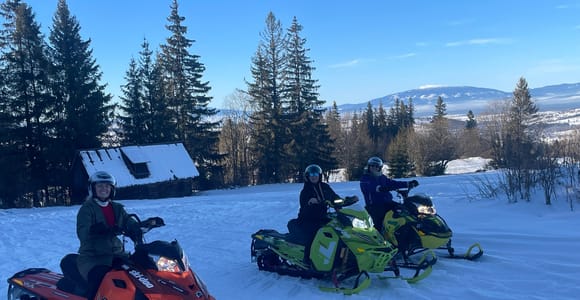 From Zakopane: Snowmobile Tour, Cheese , Wine ,Thermal Baths