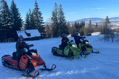 Depuis Zakopane : motoneige, fromage, vin et bains thermaux