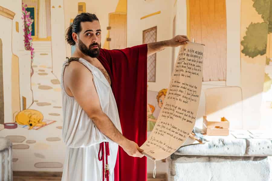 Athen: Krimi-Erlebnis im antiken griechischen Theater. Foto: GetYourGuide Athen: Krimi-Erlebnis im antiken griechischen Theater. Foto: GetYourGuide