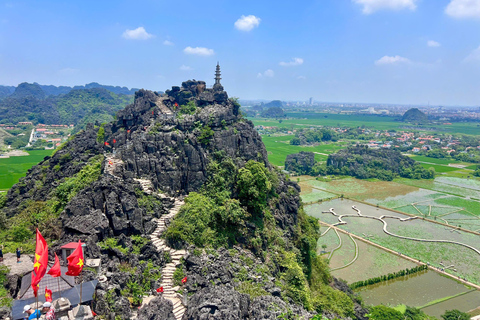 From Hanoi: Ninh Binh- Hoa Lu-Tam Coc- Mua Cave- Highlight