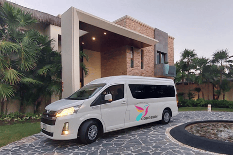 Cancun: Prywatny transfer z lotniska do strefy hotelowejLotnisko Cancun - strefa hotelowa Cancun w obie strony
