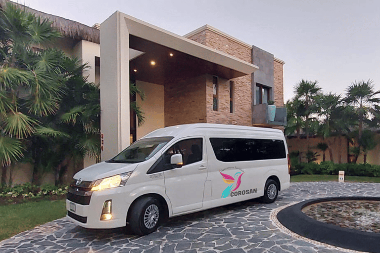 Cancun: Prywatny transfer z lotniska do strefy hotelowejLotnisko Cancun - strefa hotelowa Cancun w obie strony