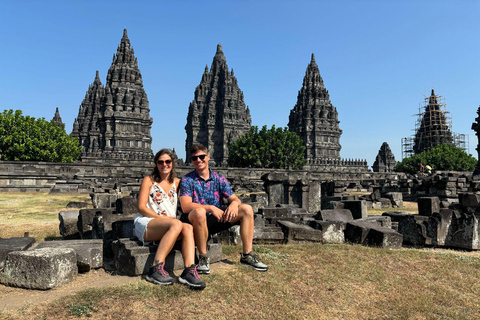 Borobudur Aufstieg und Prambanan voll geführte Tour