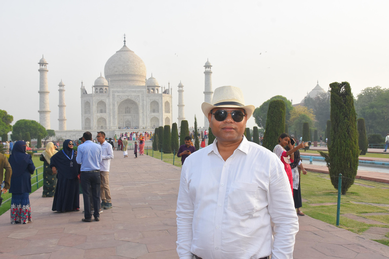 Delhi: Taj Mahal, Agra Fort, and Fatehpur Sikri Day Trip