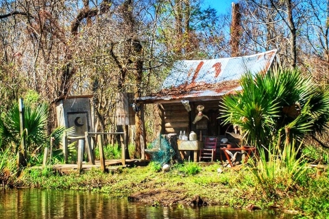 Nouvelle-Orléans: promenade en bateau dans les marais et visite de la plantation d'Oak Alley