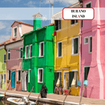 Isole di Venezia: Visita guidata al vetro di Murano e ai colori di Burano