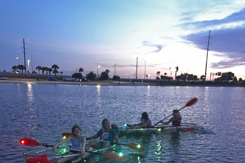 Panama City Beach: Glow Night Clear Kayak Adventure Tour
