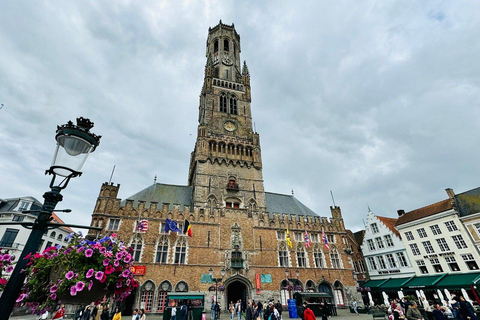 De Bruxelas: Viagem de 1 dia a Ghent e Bruges com guia