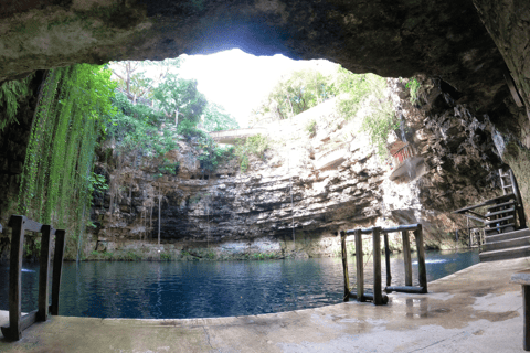 Valladolid: Chichen Itza + 2 Cenotes with Shared Transportation VALLADOLID: CHICHÉN ITZÁ + 2 CENOTES SHARED TRANSPORTATION