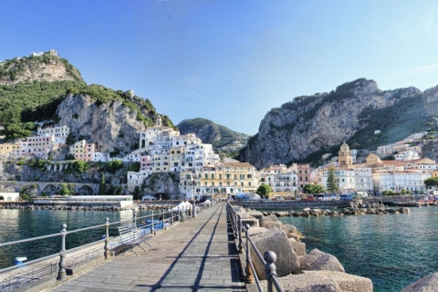 Costa Amalfitana: Excursión semiprivada de un día en tren de alta velocidadExcursión semiprivada de un día a la Costa Amalfitana en tren de alta velocidad