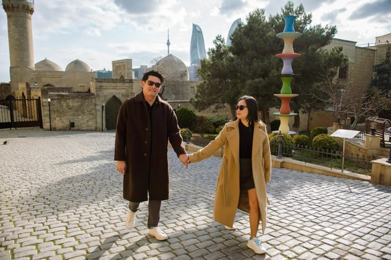 جلسة تصوير خاصة لمدينة باكو القديمة