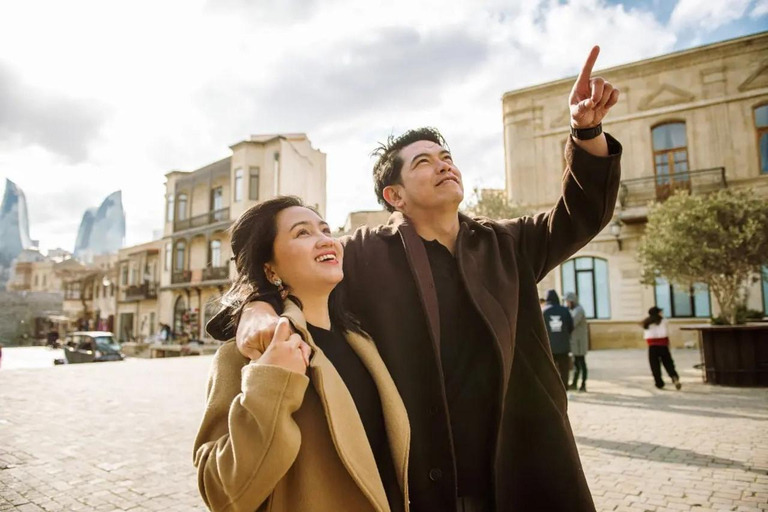 جلسة تصوير خاصة لمدينة باكو القديمة