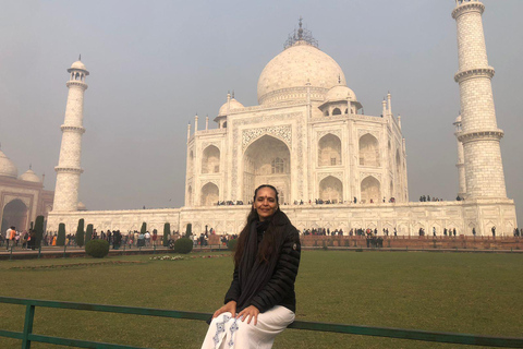 Jaipur to Taj Mahal & Agra Fort Day Tour Delhi Drop Optional Private AC Car + Driver + Authorised Live Tour Guide