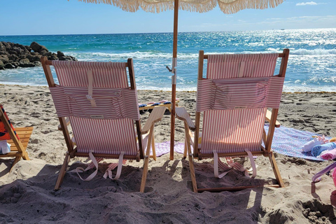 Deerfield Beach: Noleggio Cabana per un giorno in spiaggia tutto incluso!