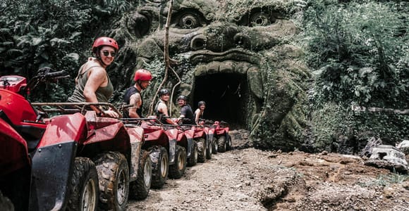 Bali: ATV, Water Rafting, and Monkey Forest Tour