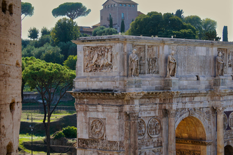 Rome: Colosseum Evening Audio Tour & Optional Arena Entry Colosseum 1st and 2nd level