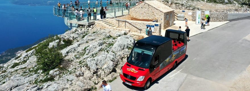 Visite du Skywalk Cabrio du Biokovo