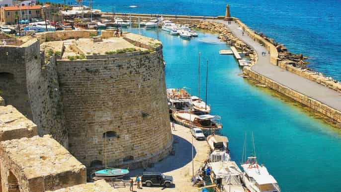 Pafos: Kyrenia, Castelo de São Hilarião e Abadia de Bellapais