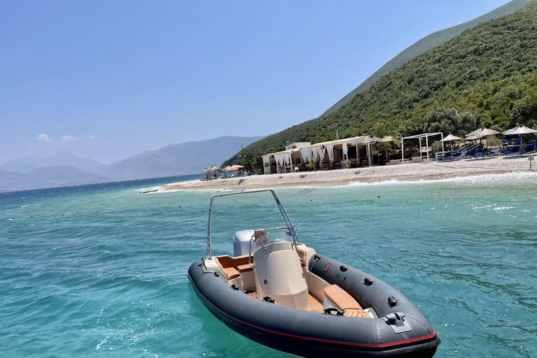 Vlorë: Sazan Island, Haxhi Ali Cave, and Karaburun Boat Tour