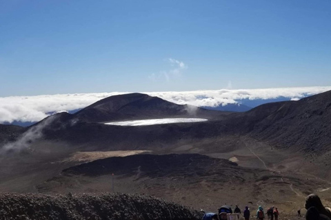 Ketetahi Park &amp; Ride One-Way Shuttle zum Tongariro Crossing