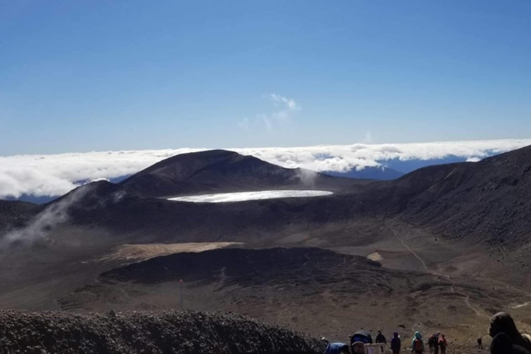 Ônibus de ida do Ketetahi Park &amp; Ride para o Tongariro Crossing