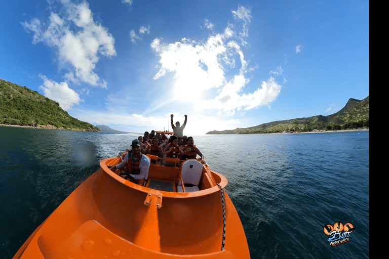 الرياضات المائية في سانت كيتس: جولة بالقارب النفاث