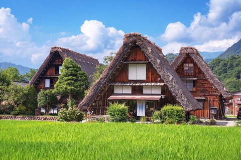 Excursión de un día de Nagoya a Hida Takayama y al pueblo de Shirakawa-go