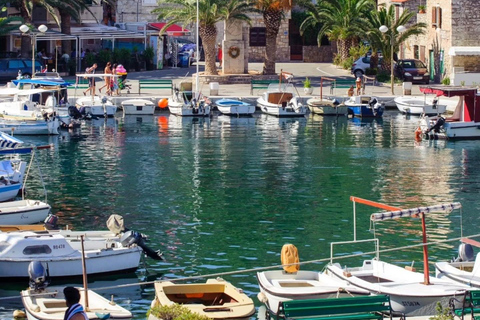From Omiš: 3 island Tour-Blue Lagoon, Šolta, Brač with Lunch