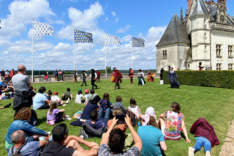 Viagem particular de 3 dias aos castelos do Loire 2 degustações de vinho pela MercedesGuiado ao vivo